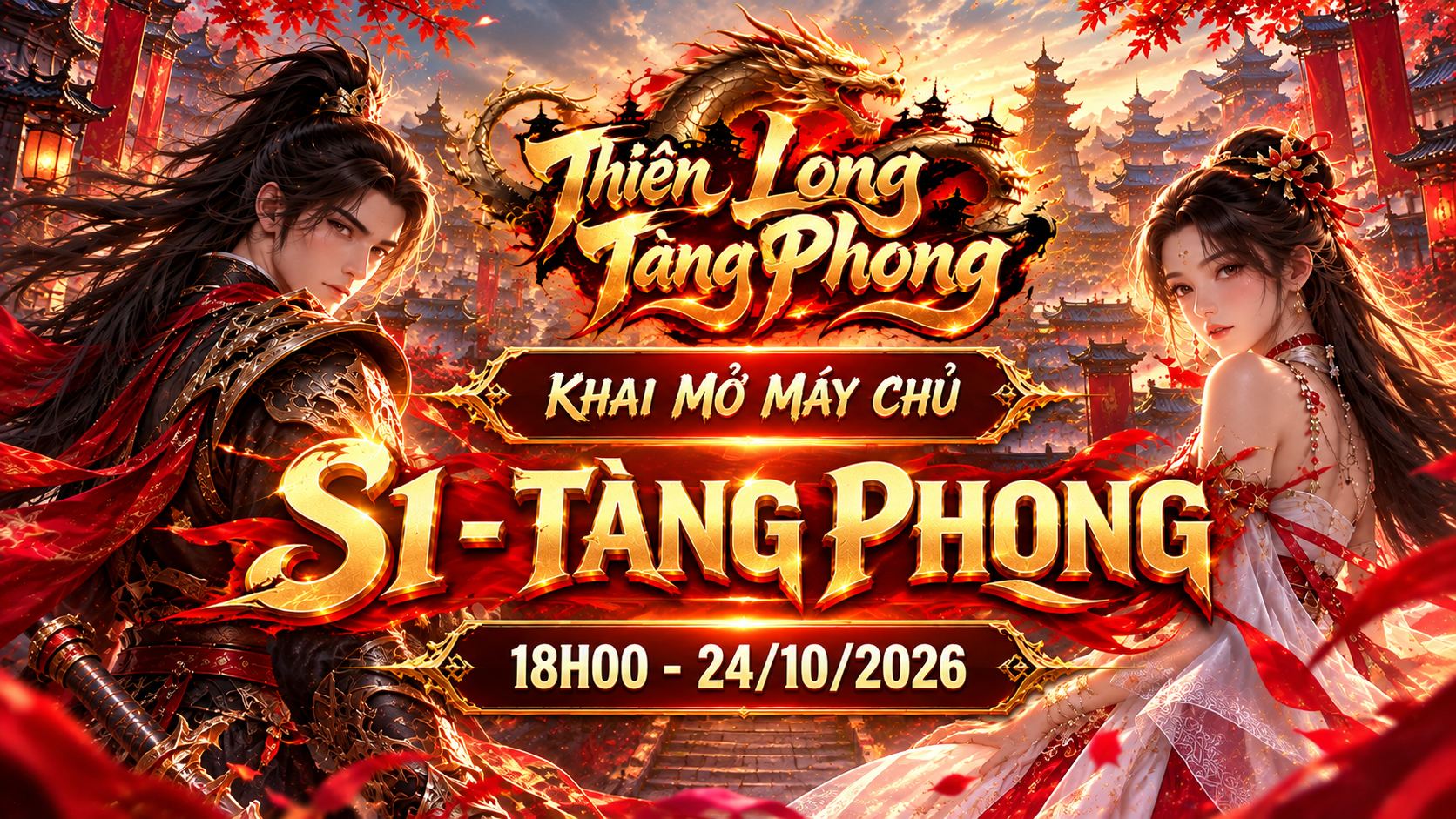 Thiên Long Tàng Phong Khai Mở S1 - Tàng Phong Lúc 18H Ngày 24/10/2026